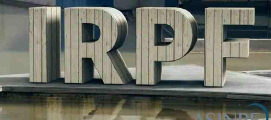 Imagen en 3D de la palabra IRPF